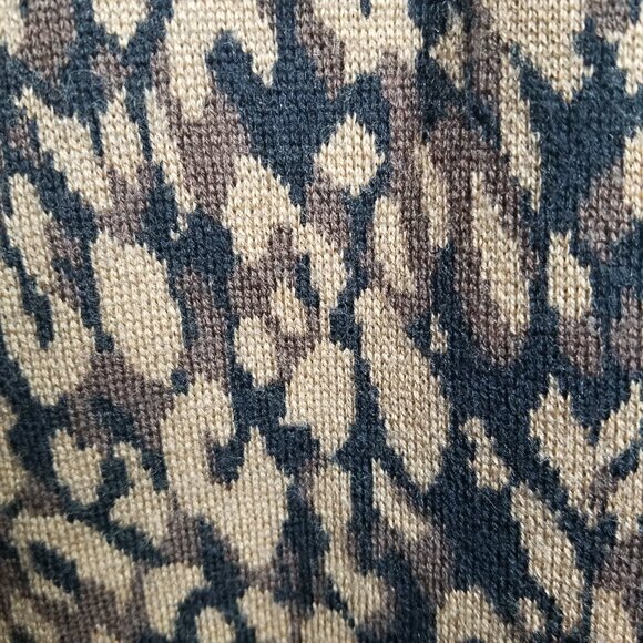 J McLaughlin Women's Leopard Print Office Career Timeless Cardigan Sz XS - Picture 5 of 5